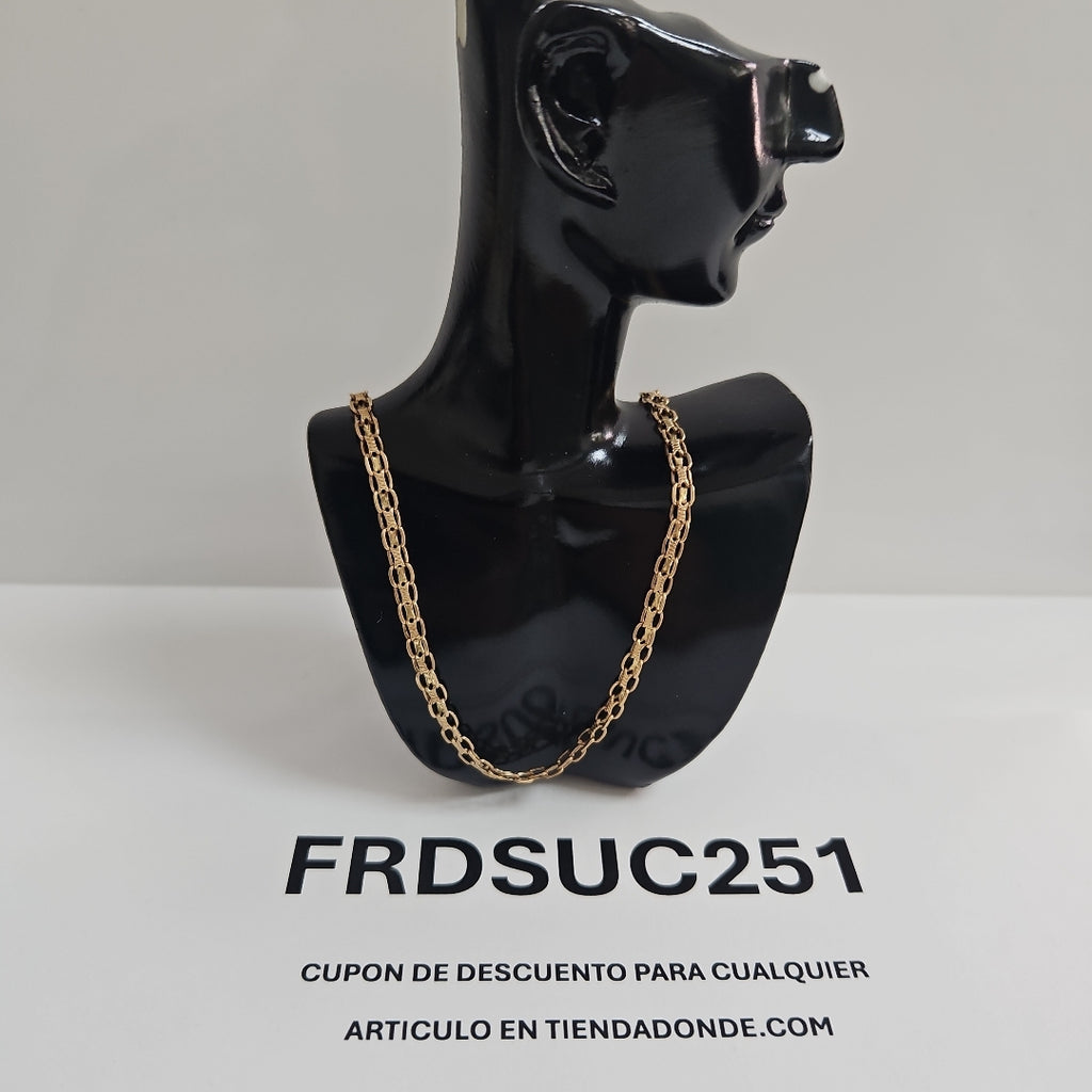 CADENA ORO 14 K 8.9 GRMS (SEMINUEVO)