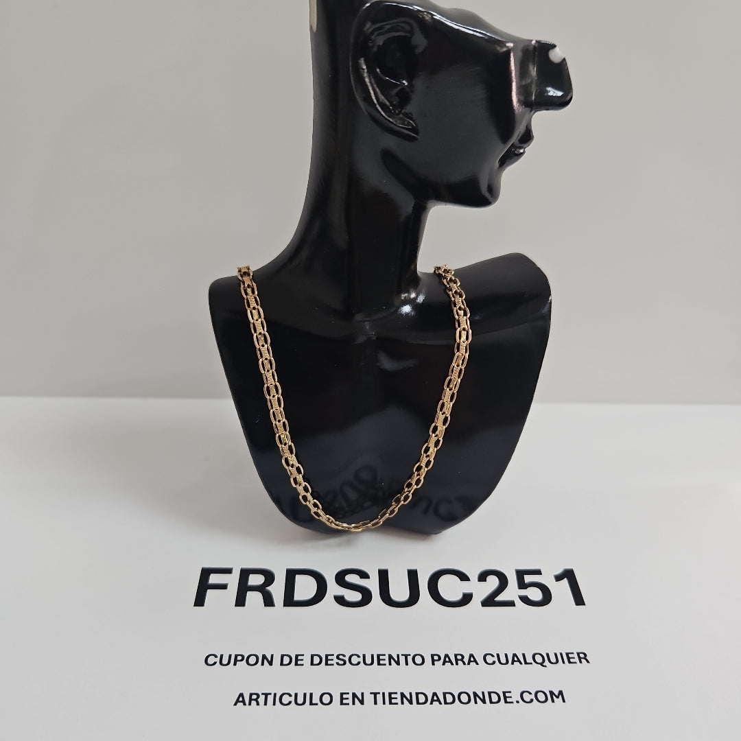 CADENA ORO 14 K 8.9 GRMS (SEMINUEVO)