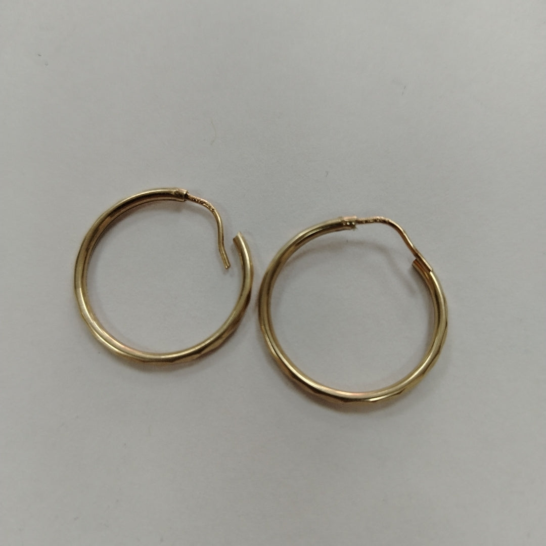 ARRACADAS PAR ORO 10 K 1.5 GRMS (SEMINUEVO)