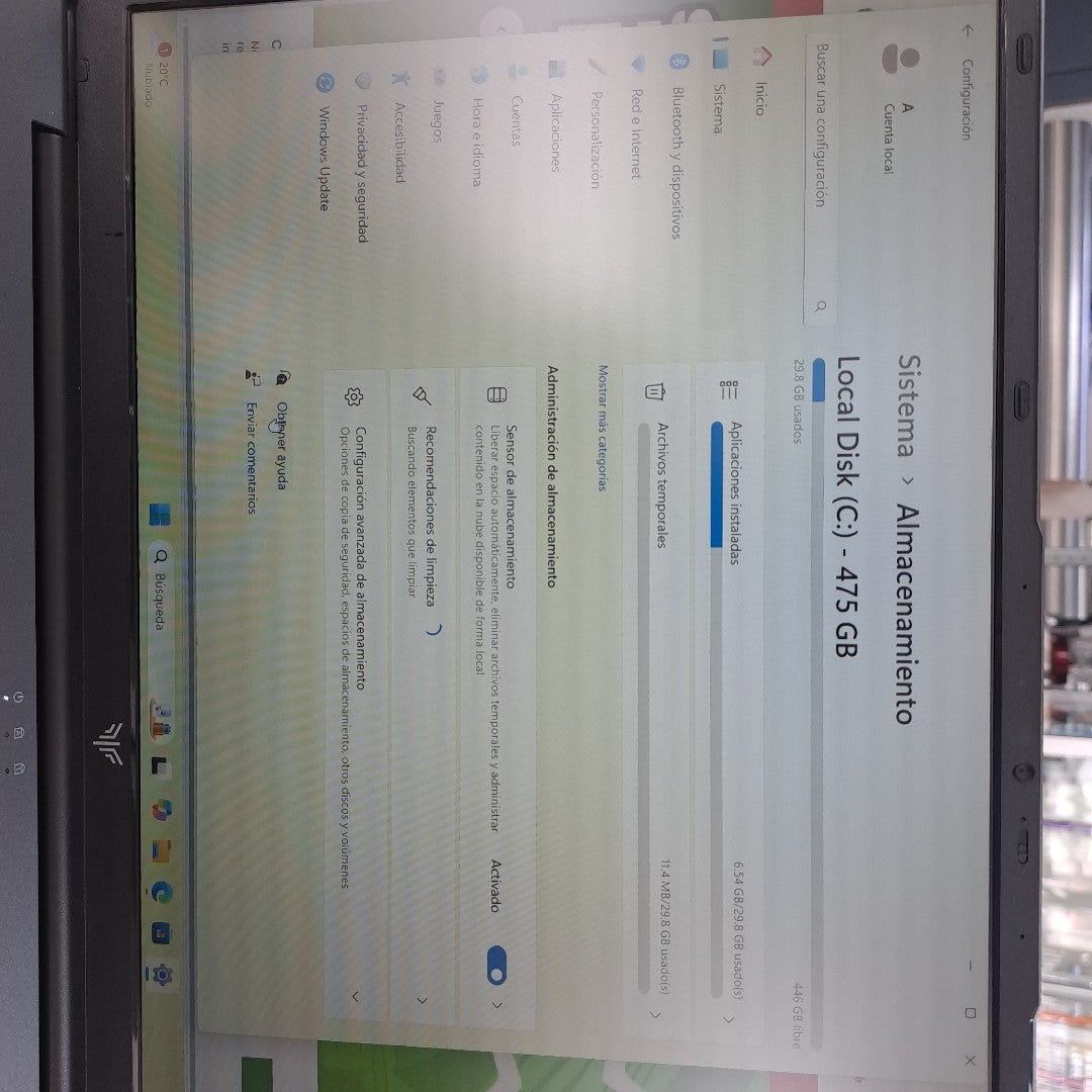 LAPTOP ACEMAGIC LX15PRO (2025) 512 GB SSD 16 GB RAM (SEMINUEVO)