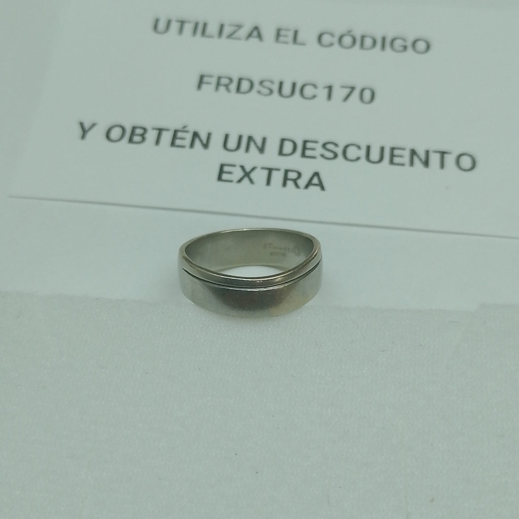 ARGOLLA ORO, ORO BLANCO 14 K 5.1 GRMS (SEMINUEVO)