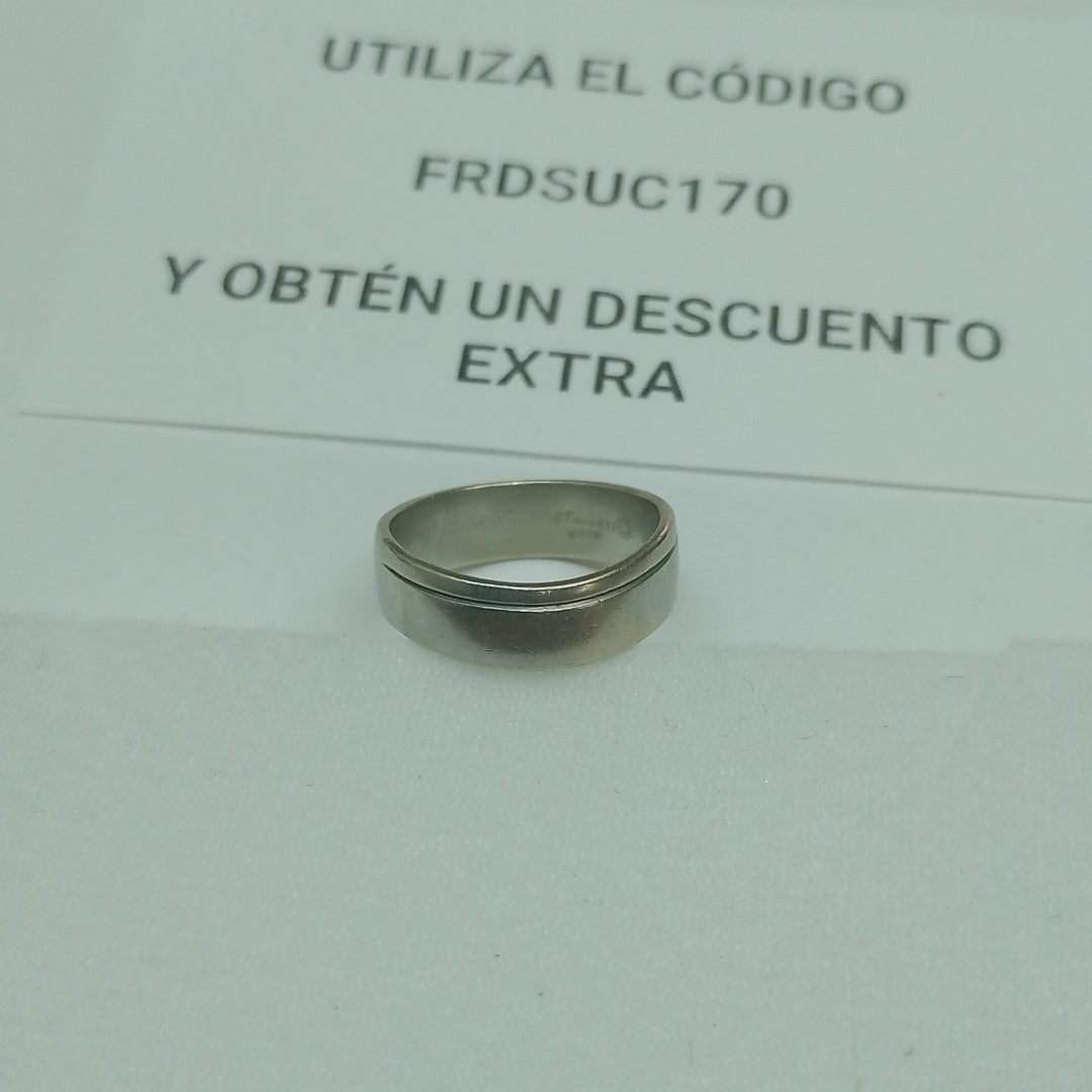 ARGOLLA ORO, ORO BLANCO 14 K 5.1 GRMS (SEMINUEVO)