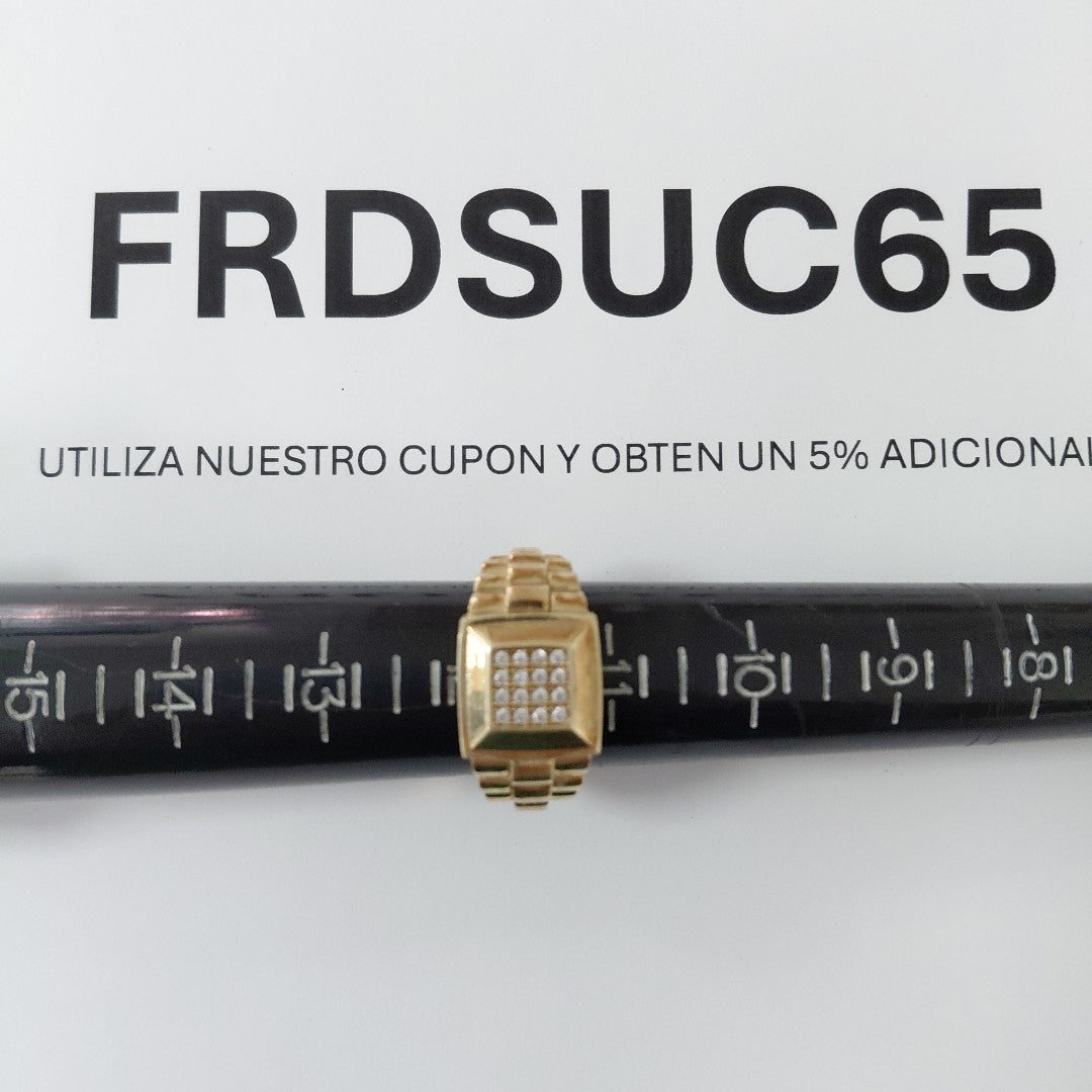 ANILLO ORO 10 K 6.2 GRMS (SEMINUEVO)