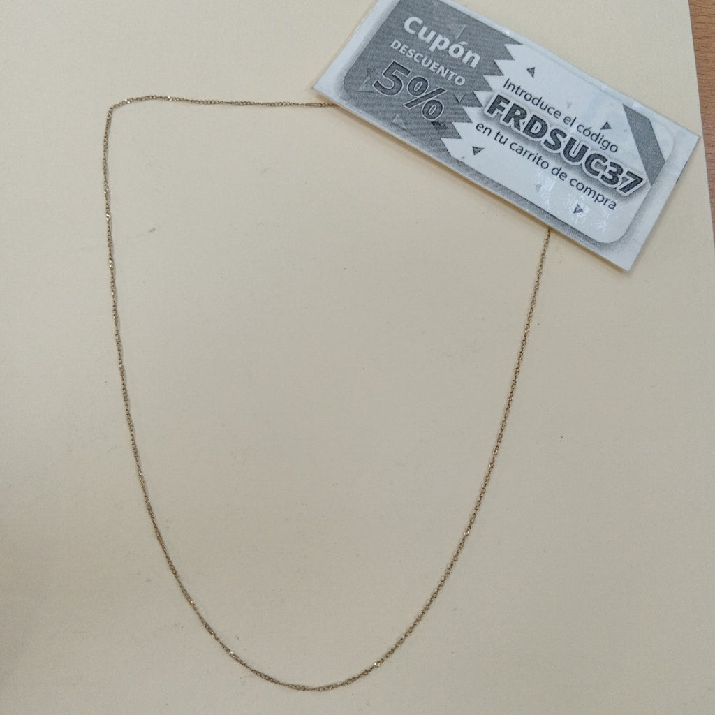 CADENA ORO 10 K 1.2 GRMS (SEMINUEVO)