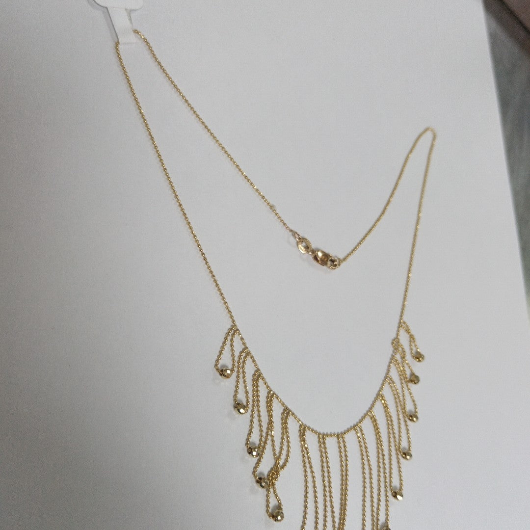 GARGANTILLA ORO 14 K 6.1 GRMS (SEMINUEVO)