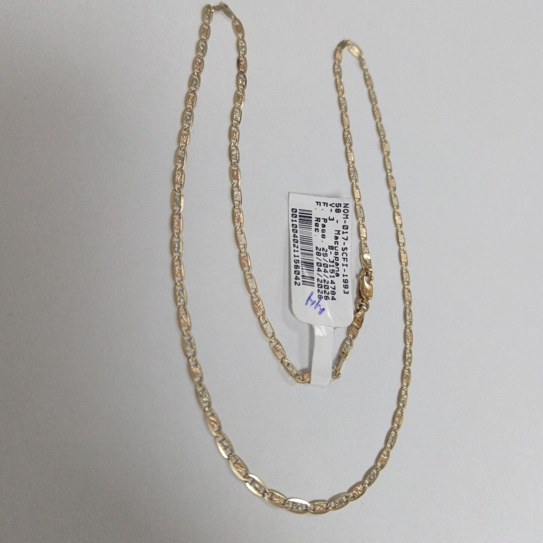 CADENA ORO 14 K 4.5 GRMS (SEMINUEVO)