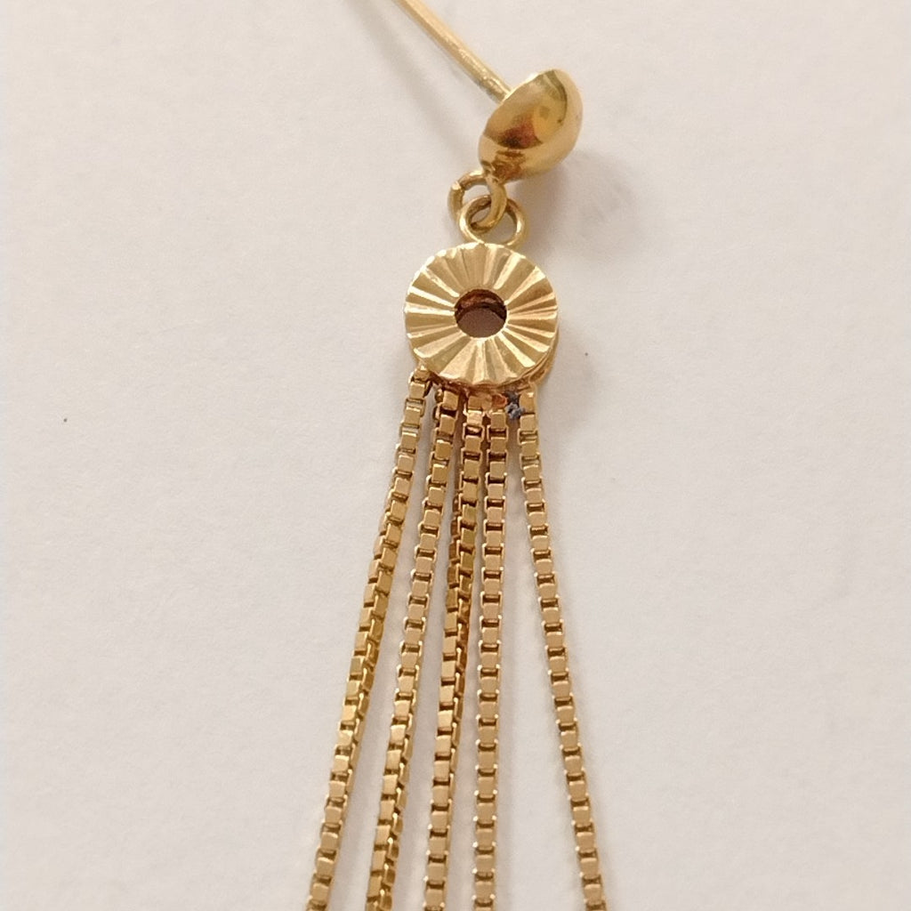 ARETES PAR ORO 14 K 5.6 GRMS (SEMINUEVO)