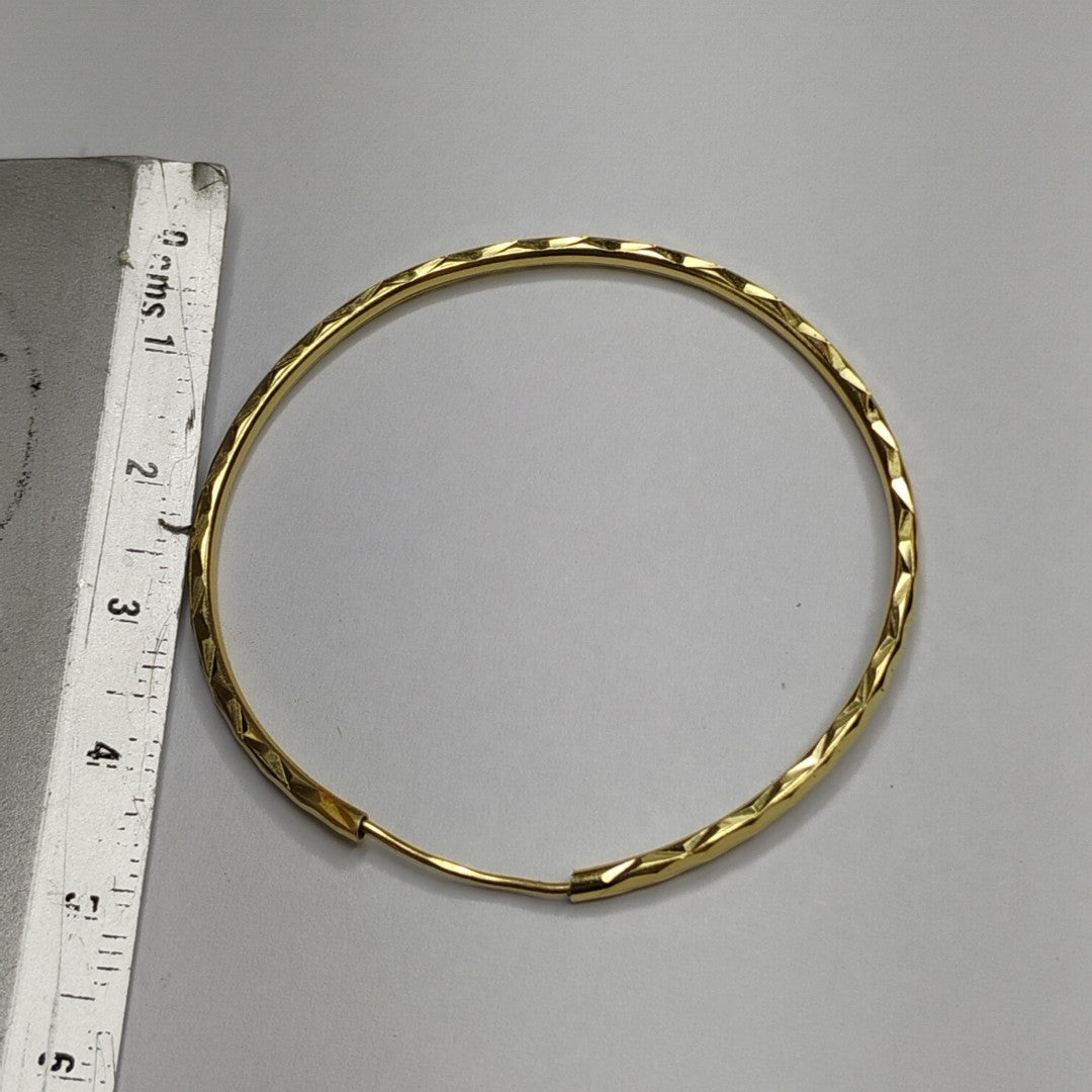 ARRACADAS PAR ORO 10 K 3,60 GRMS (SEMINUEVO)
