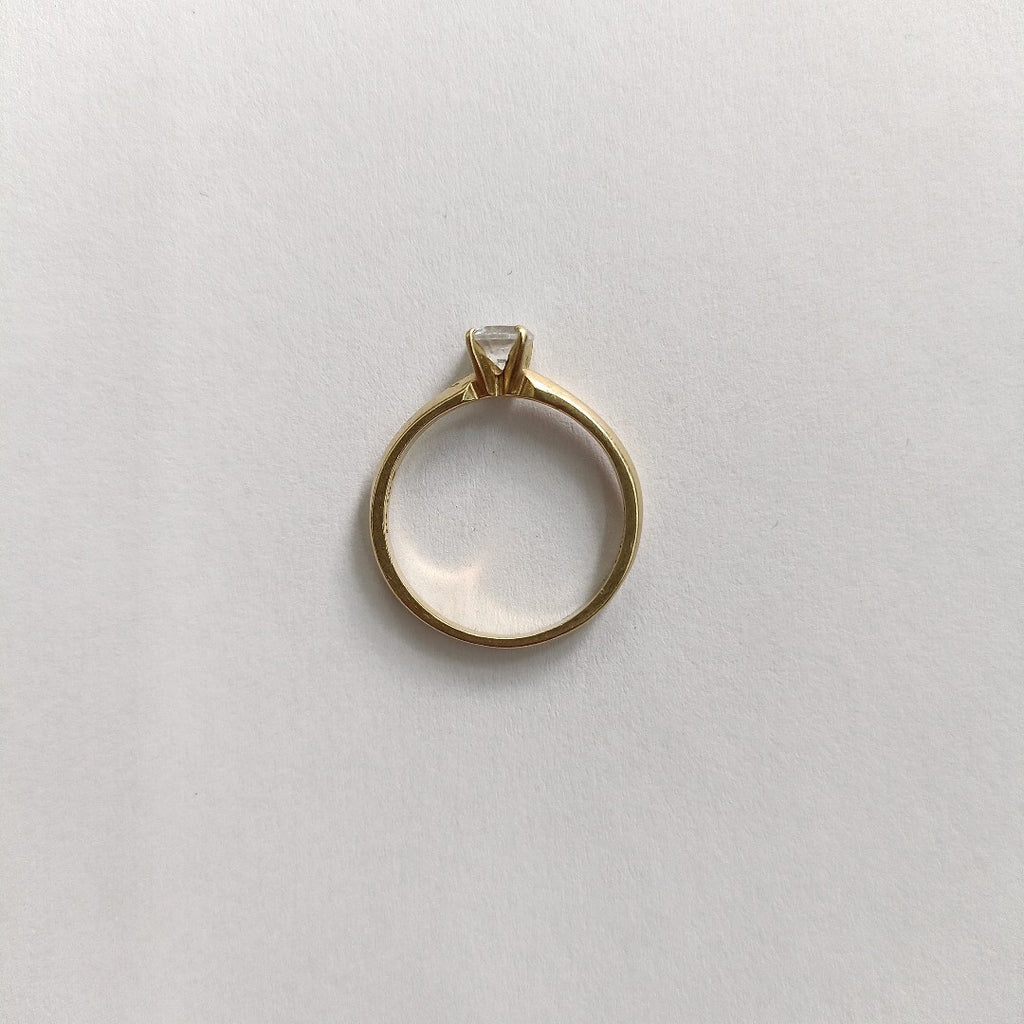 SOLITARIO ORO 14 K 1.8 GRMS (SEMINUEVO)