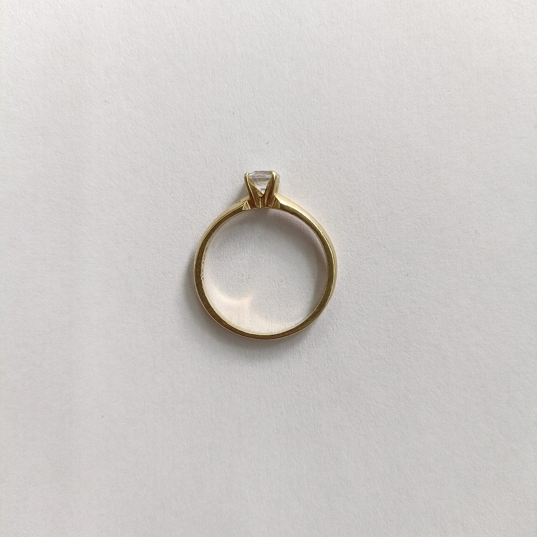 SOLITARIO ORO 14 K 1.8 GRMS (SEMINUEVO)