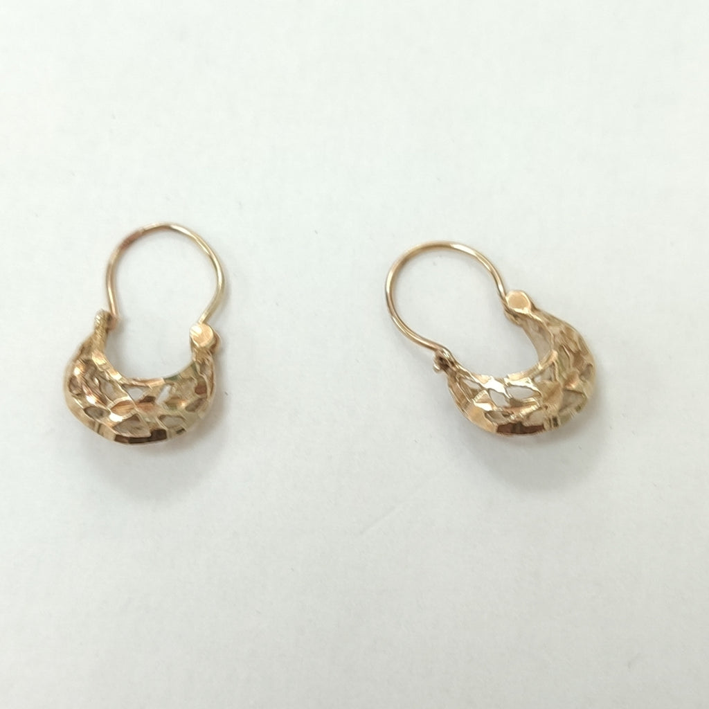 ARETES PAR ORO 10 K 1,20 GRMS (SEMINUEVO)