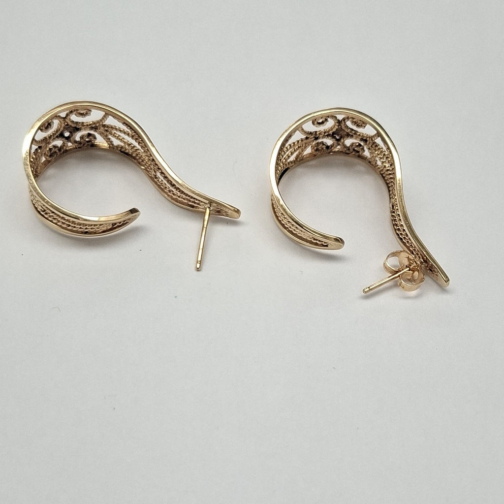ARETES PAR ORO 10 K 5,00 GRMS (SEMINUEVO)