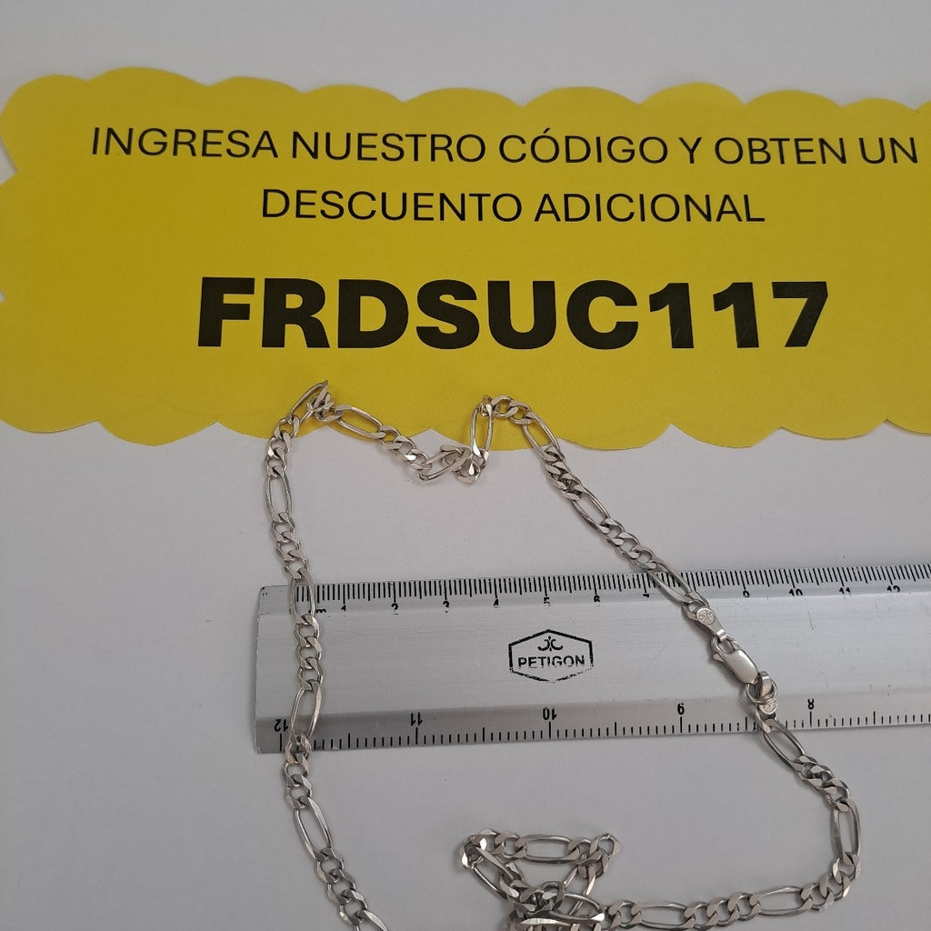 CADENA PLATA 17,90 GRMS (SEMINUEVO)
