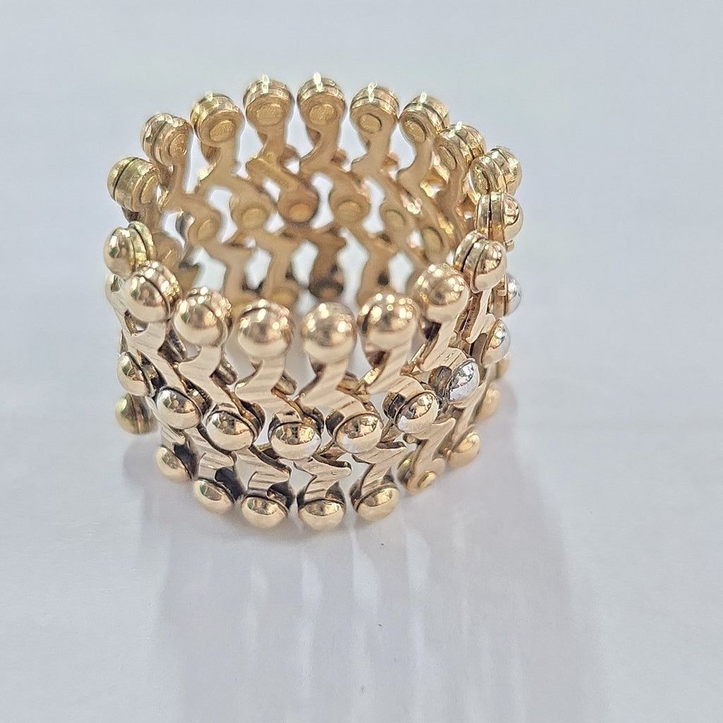 BRAZALETE ORO 14 K 9.8 GRMS (SEMINUEVO)