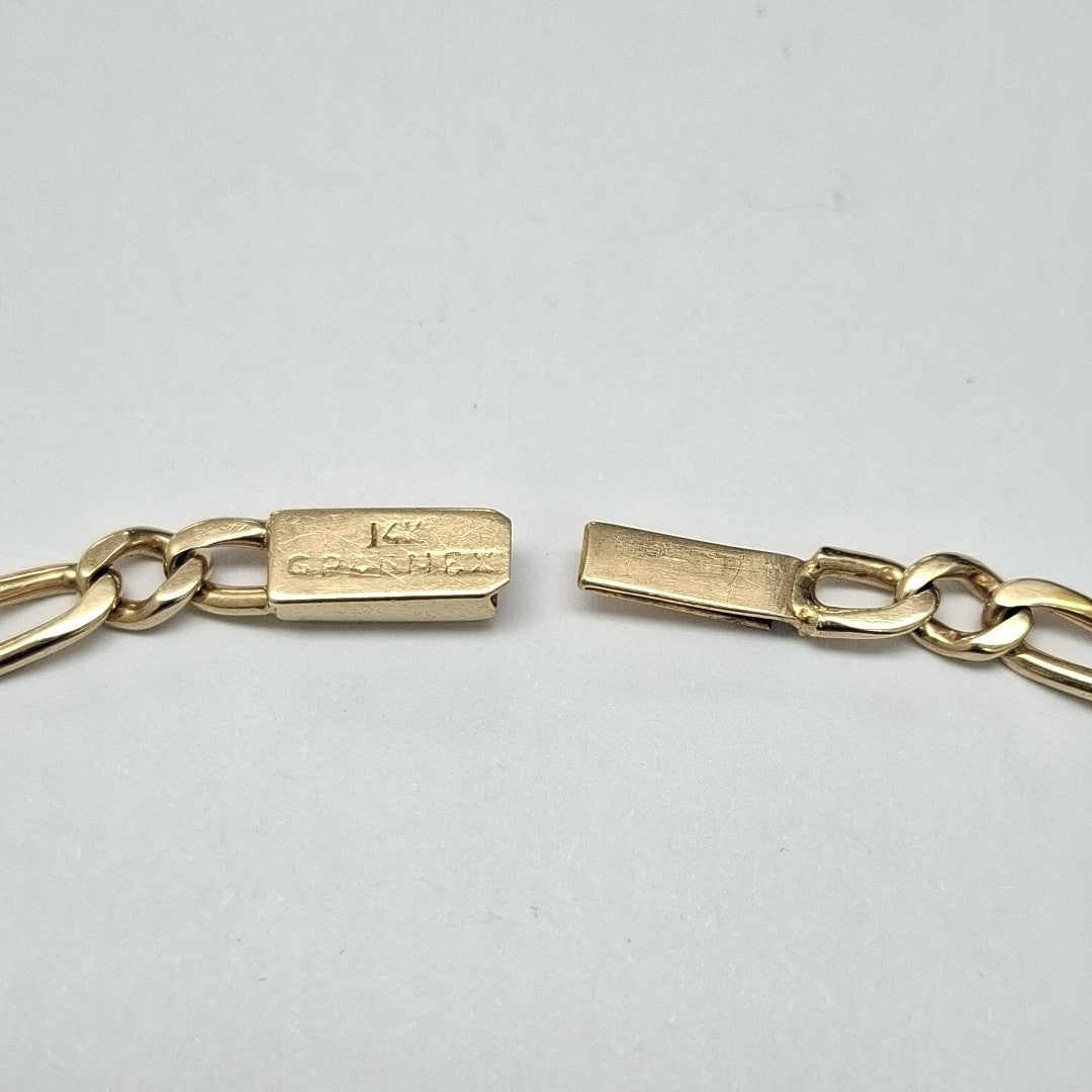 PULSERA ORO 14 K 10,40 GRMS (SEMINUEVO)