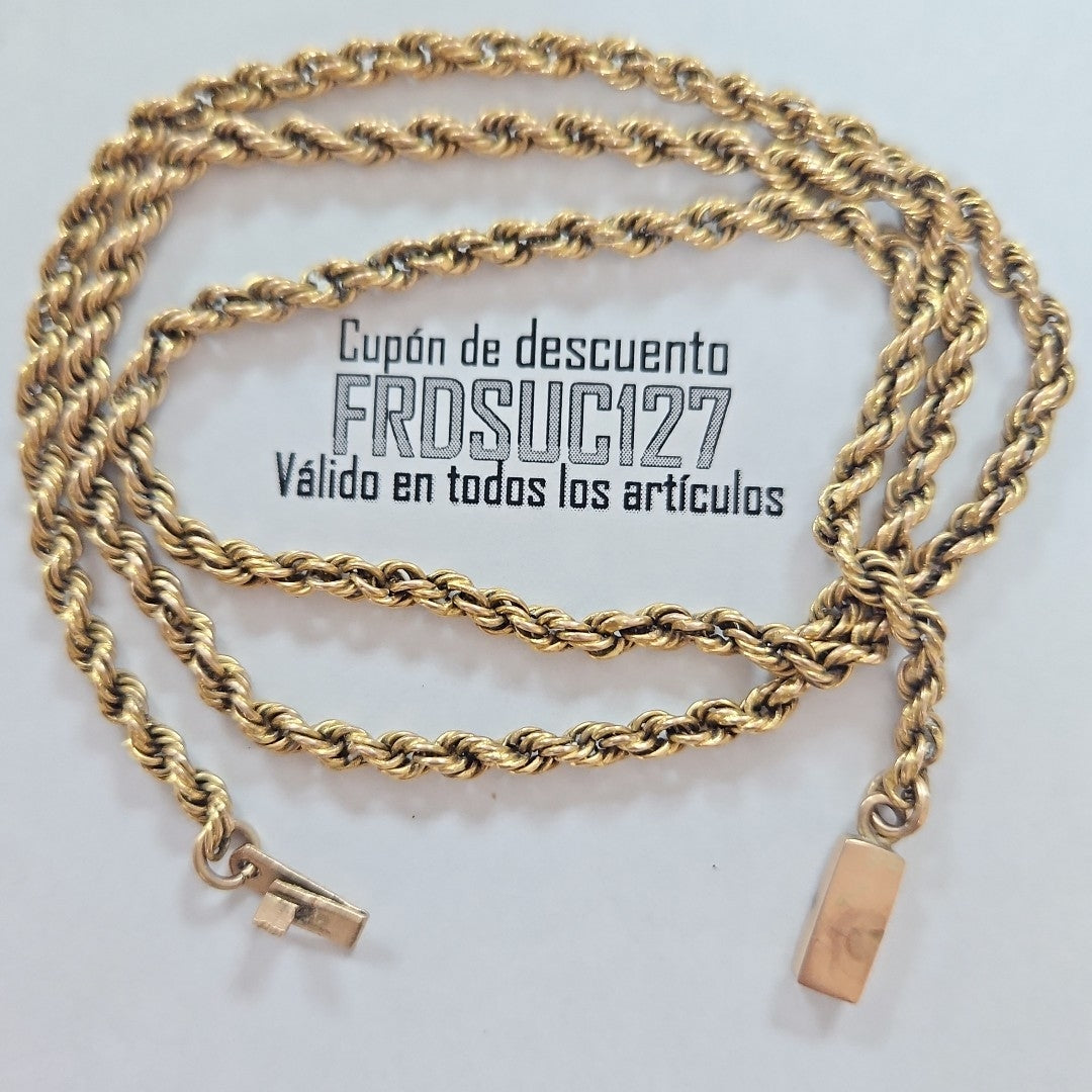 CADENA ORO 10 K 20.7 GRMS (SEMINUEVO)