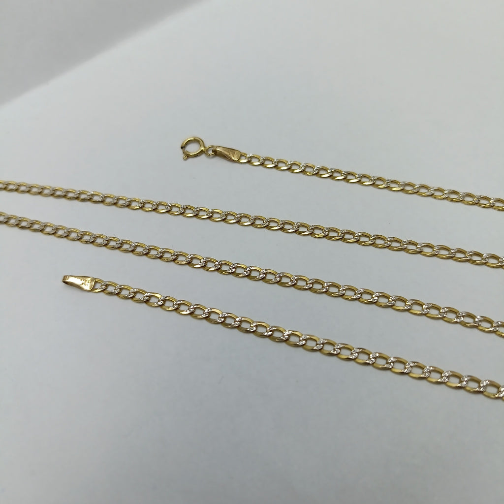 CADENA ORO, RODIADO 14 K 5.1 GRMS (SEMINUEVO)