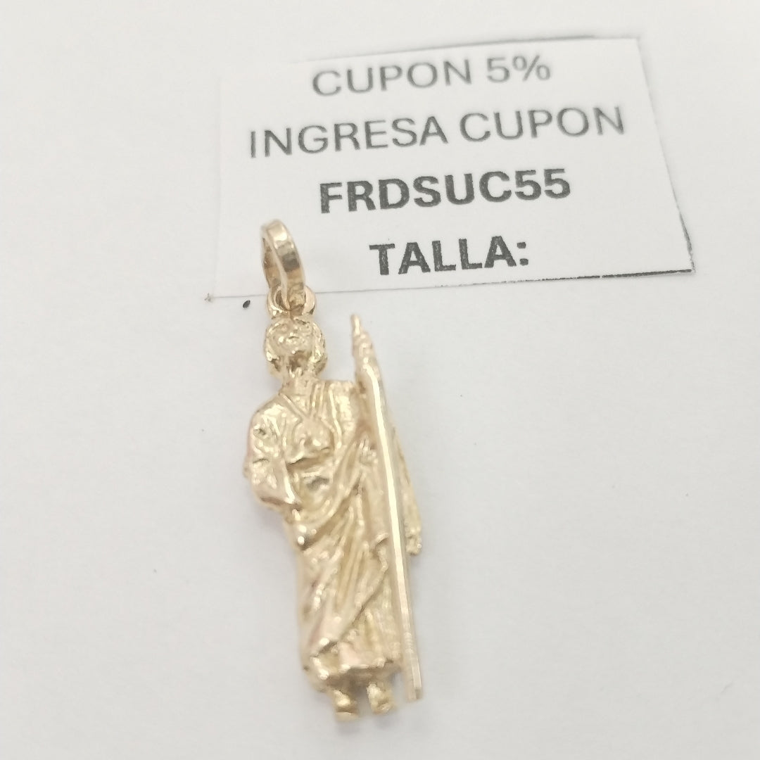 MEDALLA RELIGIOSA ORO 14 K 3.9 GRMS (SEMINUEVO)