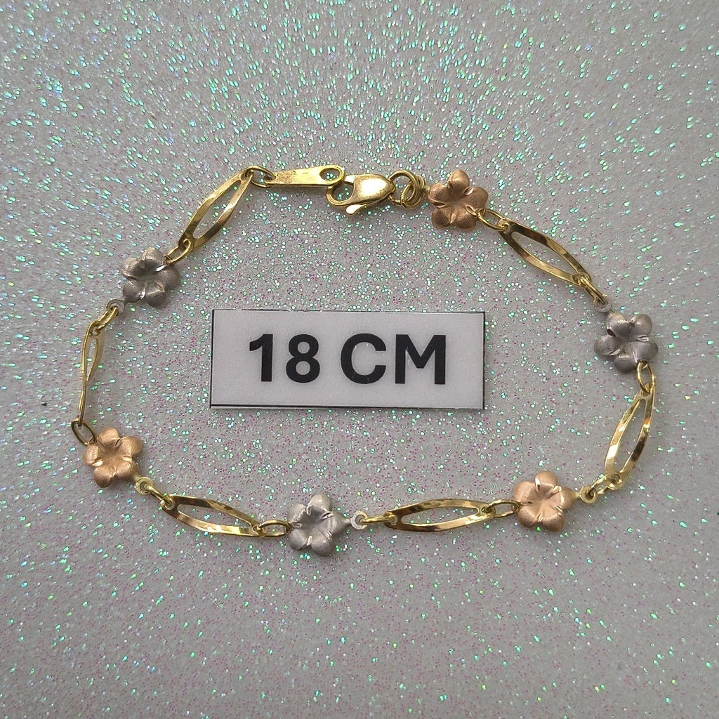 PULSERA ORO 14 K 2.6 GRMS (SEMINUEVO)