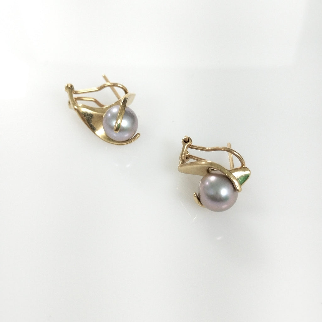 ARRACADAS PAR ORO 14 K 5.1 GRMS (SEMINUEVO)
