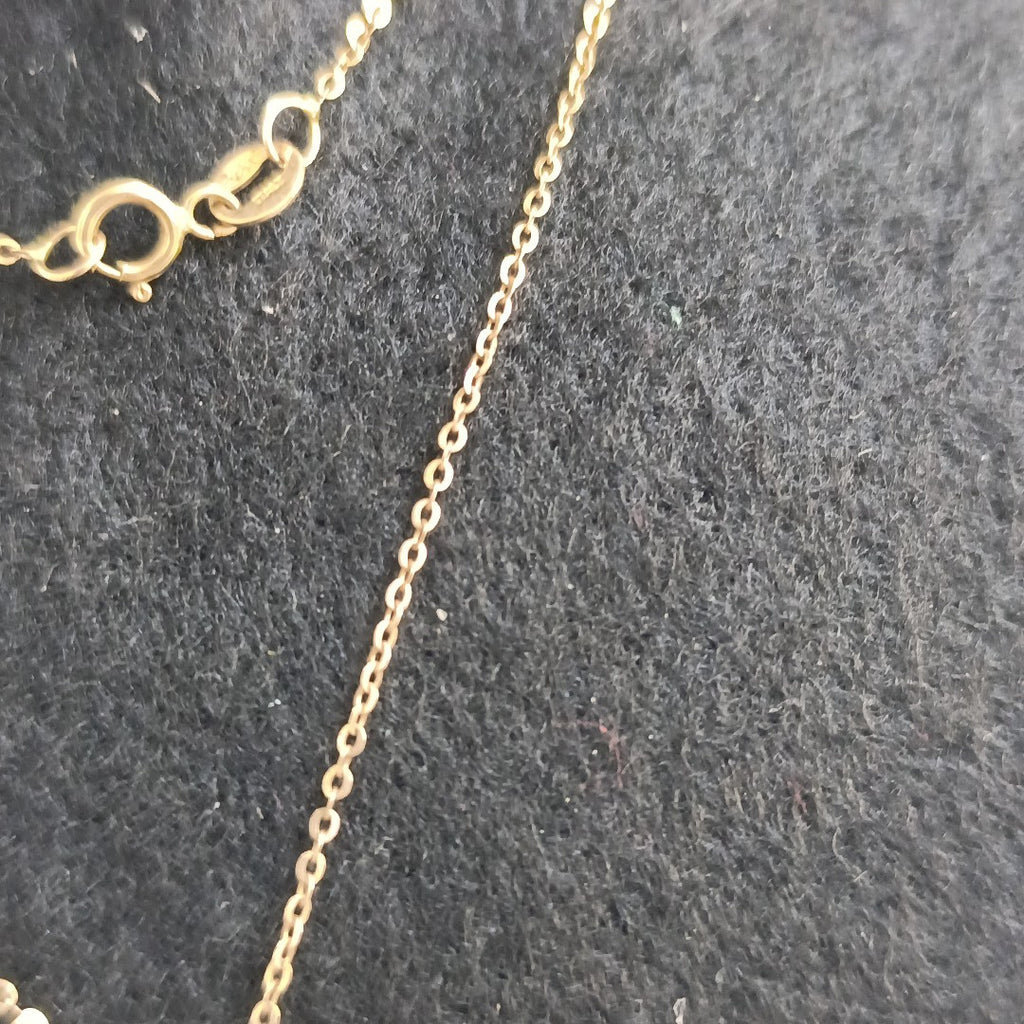 GARGANTILLA ORO, ORO COMBINADO 10 K 3.2 GRMS (SEMINUEVO)