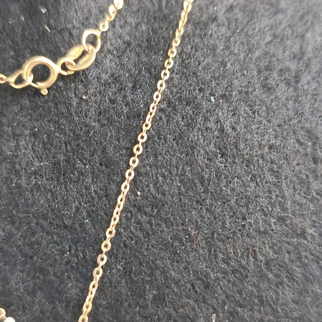 GARGANTILLA ORO, ORO COMBINADO 10 K 3.2 GRMS (SEMINUEVO)