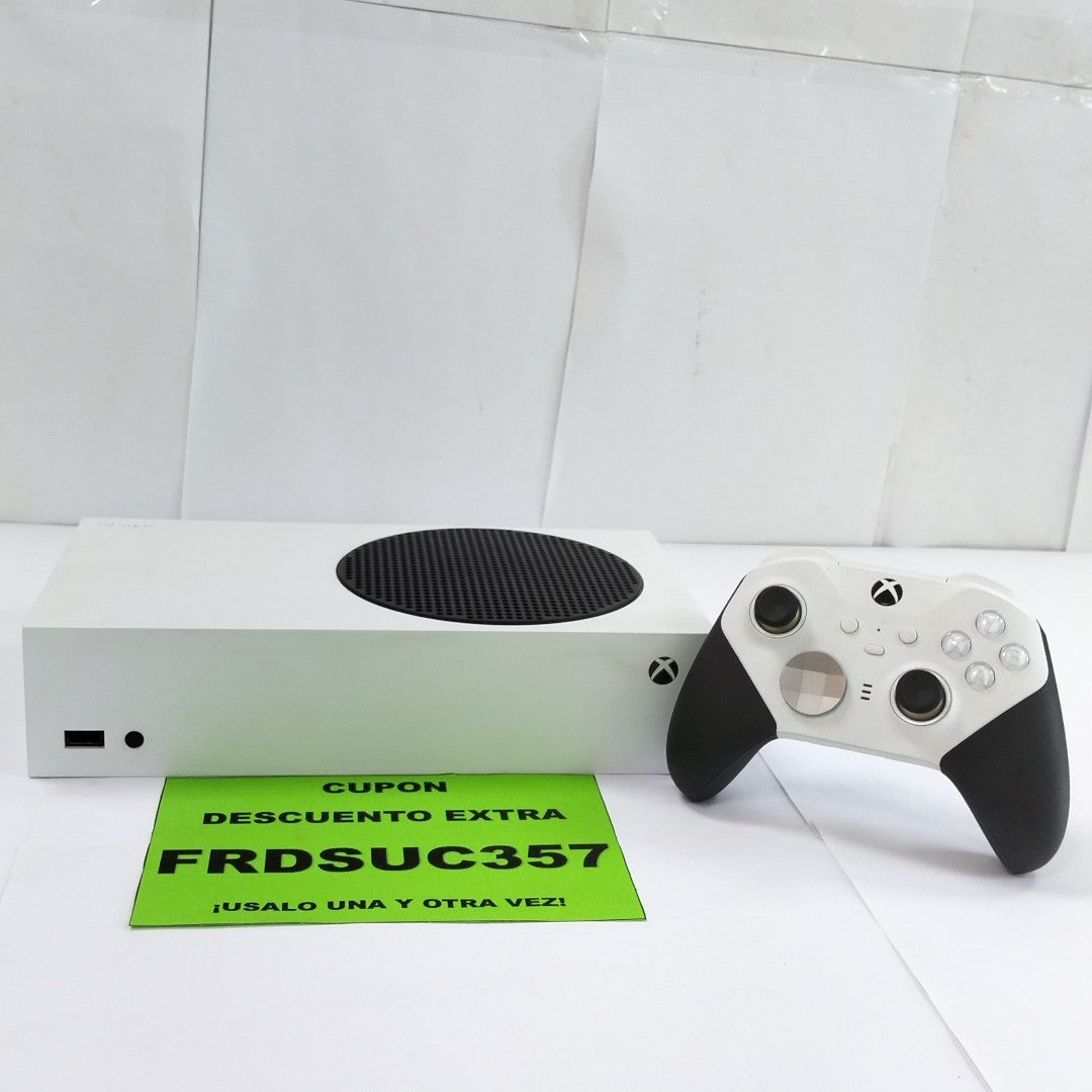 CONSOLA DE VIDEOJUEGO MICROSOFT XBOX SERIES S 512 GB SSD (SEMINUEVO)