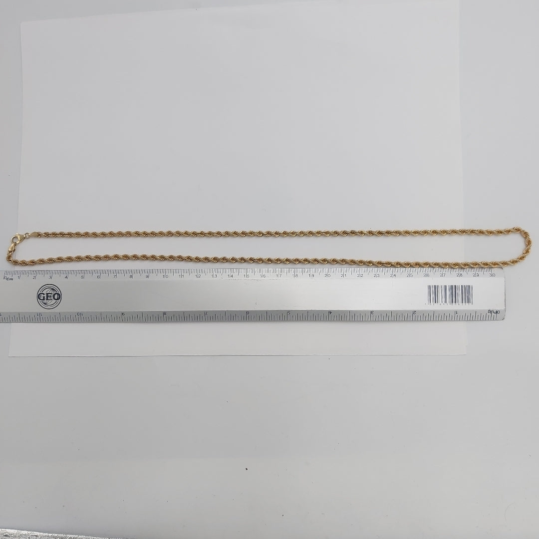 COLLAR ORO 10 K 9.59 GRMS (SEMINUEVO)
