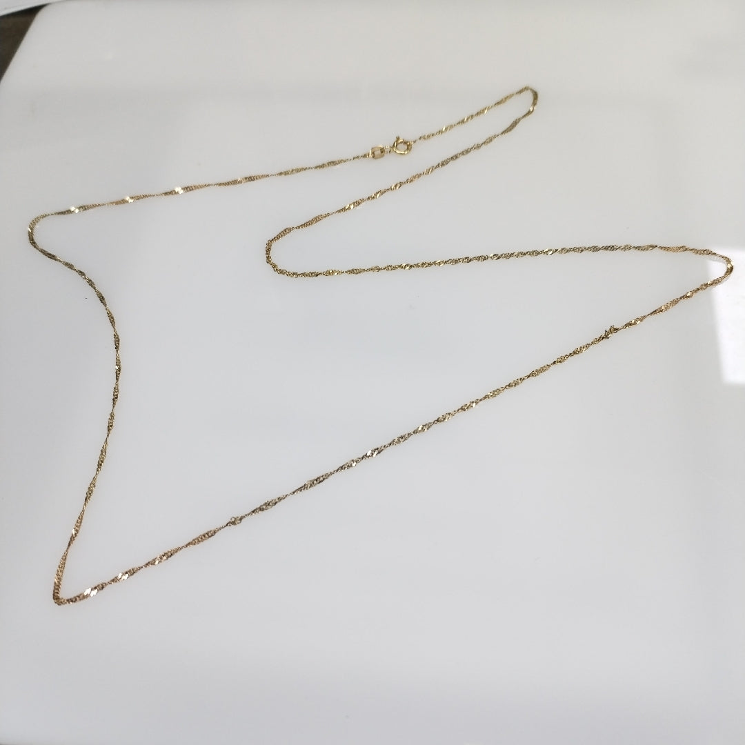 CADENA ORO 14 K 2.3 GRMS (SEMINUEVO)