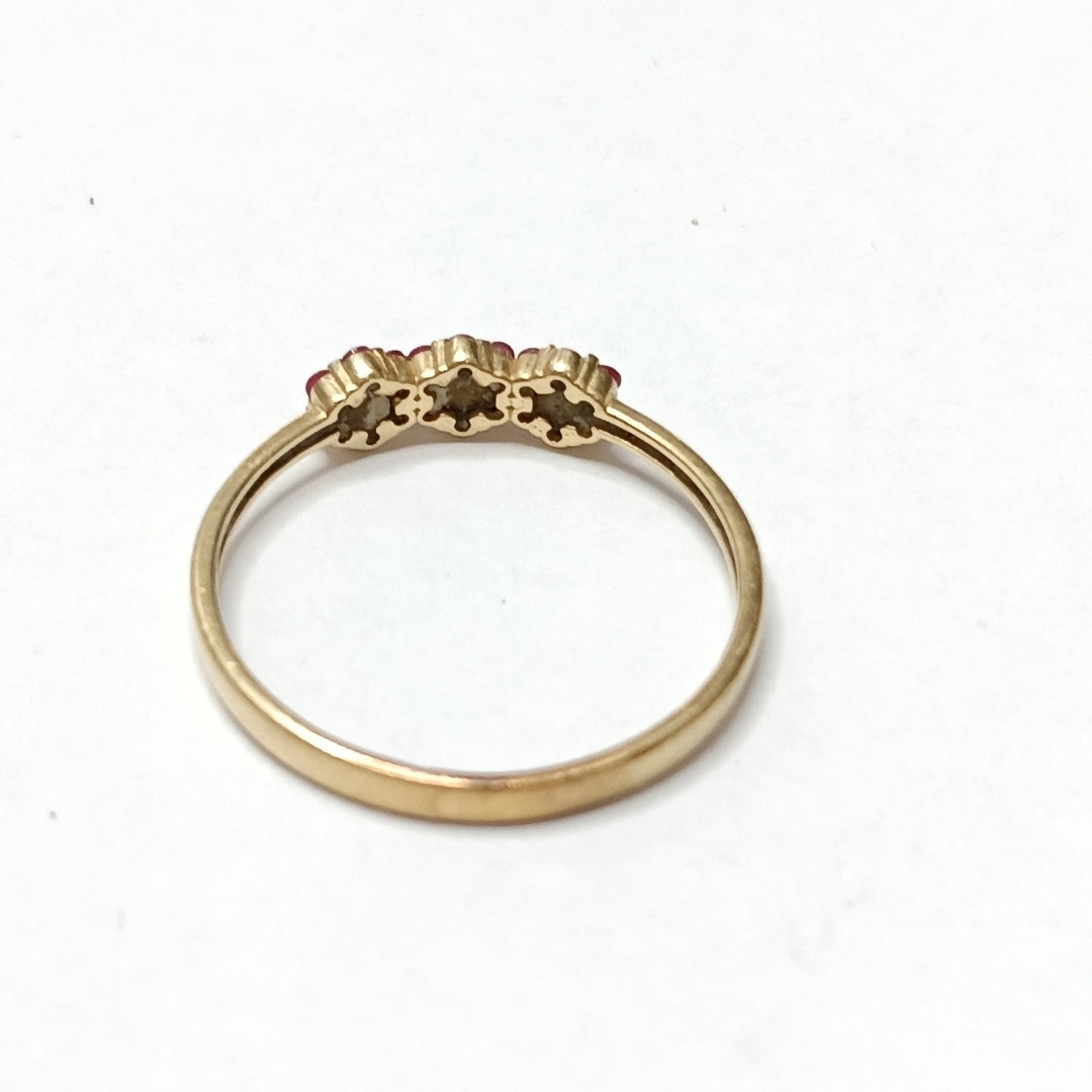 ANILLO ORO 10 K 1,20 GRMS (SEMINUEVO)