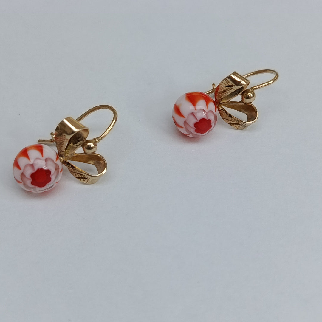 ARETES PAR ORO 10 K 2,60 GRMS (SEMINUEVO)