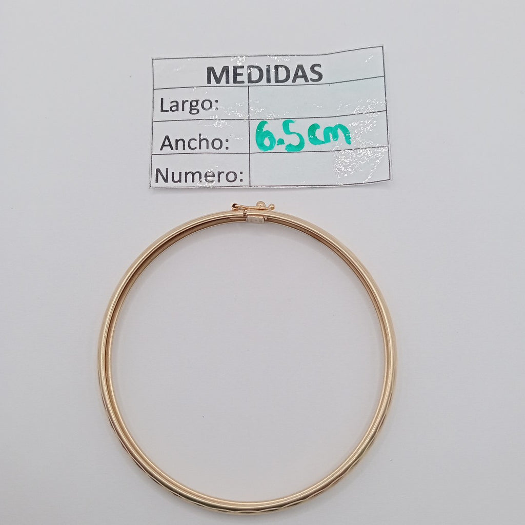 PULSERA RIGIDA ORO 10 K 6,00 GRMS (SEMINUEVO)