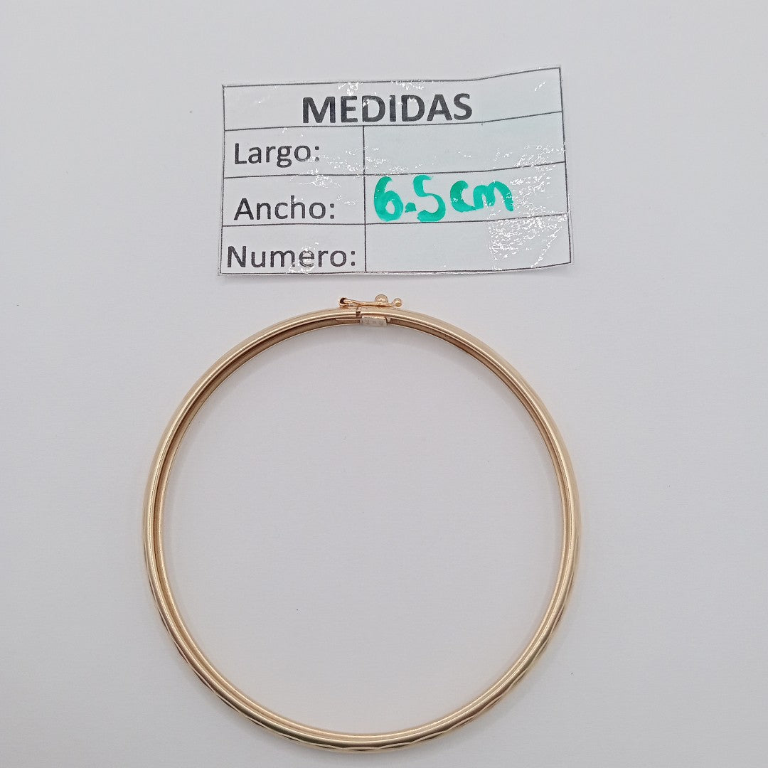 PULSERA RIGIDA ORO 10 K 6,00 GRMS (SEMINUEVO)