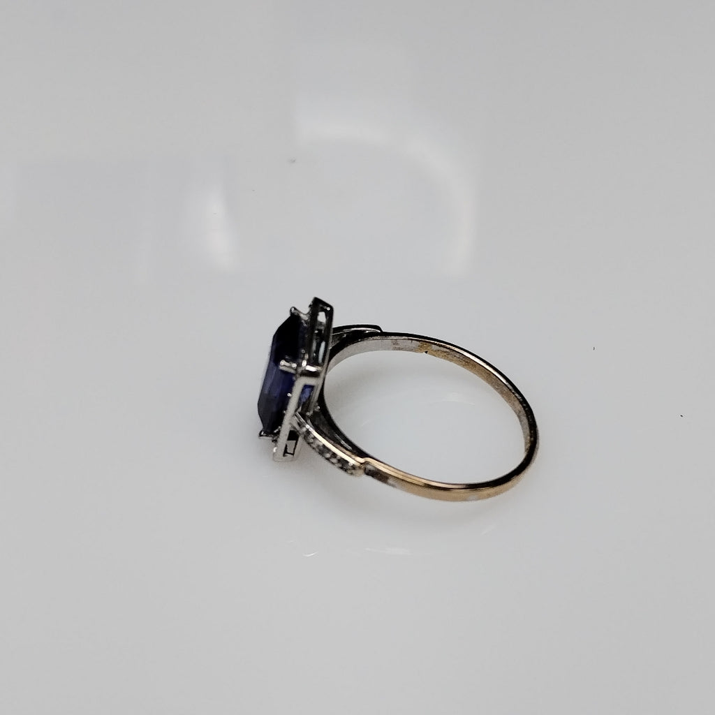 ANILLITO ORO, ORO BLANCO 14 K 4.1 GRMS (SEMINUEVO)