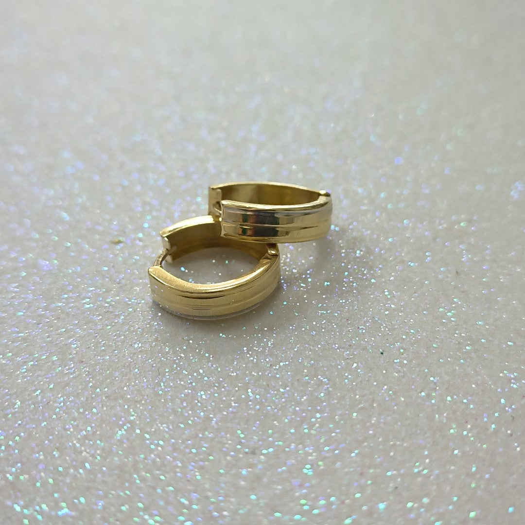ARRACADAS PAR ORO 14 K 3 GRMS (SEMINUEVO)