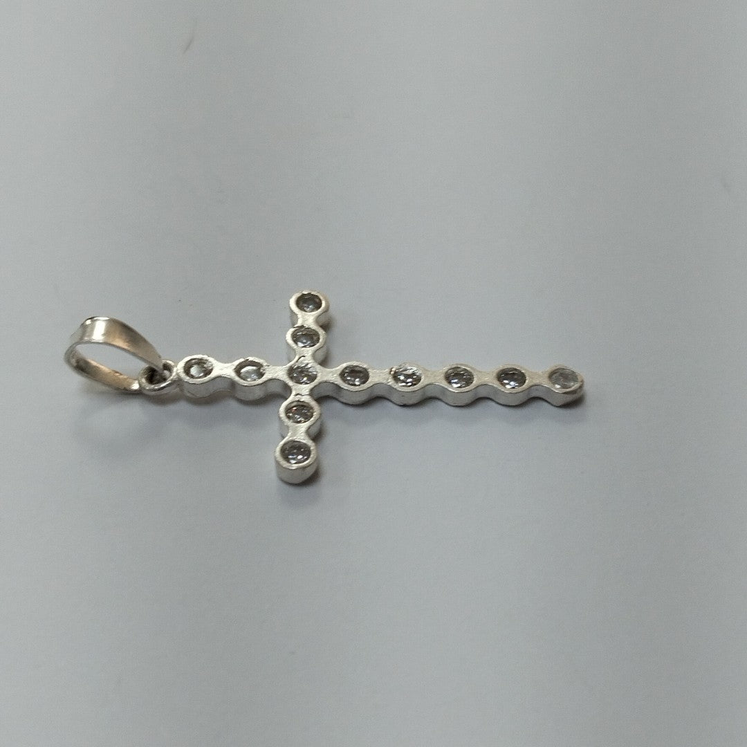 CRUZ, DIJE PLATA 2.3 GRMS (SEMINUEVO)