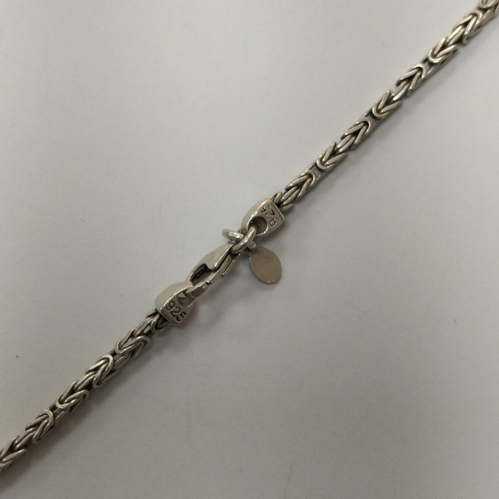 CADENA, CRUCIFIJO PLATA 17.6 GRMS (SEMINUEVO)