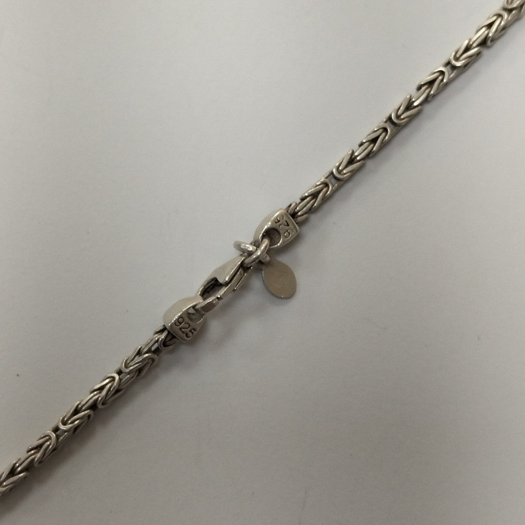CADENA, CRUCIFIJO PLATA 17.6 GRMS (SEMINUEVO)
