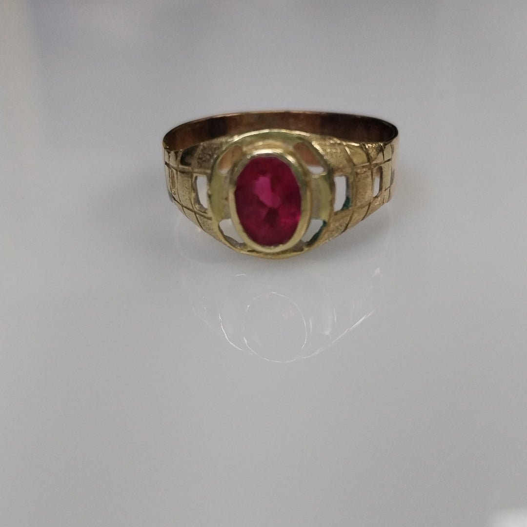 ANILLO ORO 10 K 3,00 GRMS (SEMINUEVO)