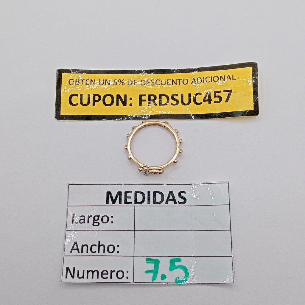 ANILLITO ORO 10 K 2.1 GRMS (SEMINUEVO)