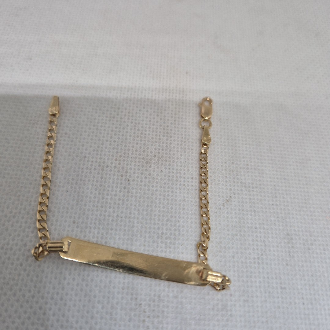 ESCLAVA ORO 14 K 3.1 GRMS (SEMINUEVO)