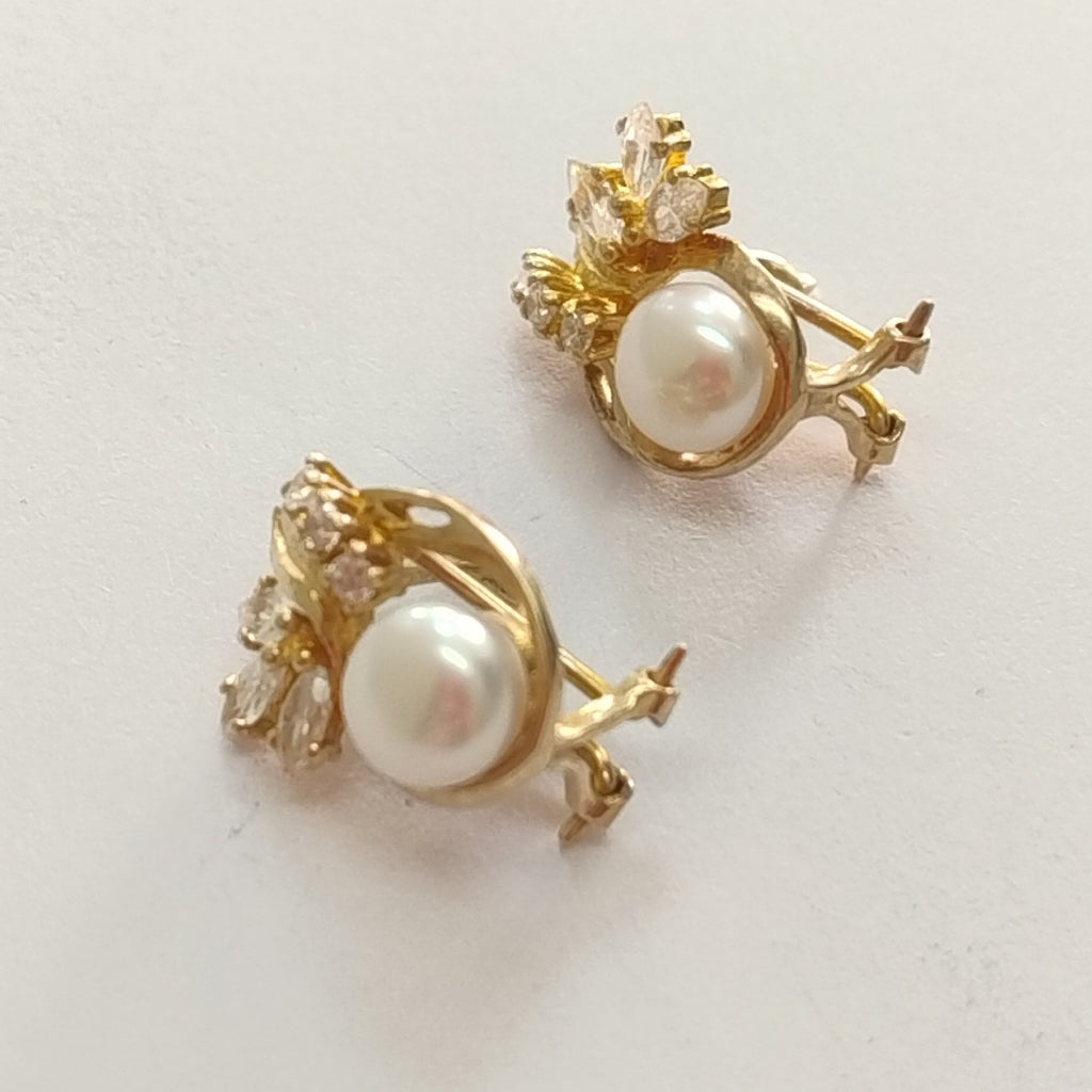 ARETES PAR ORO 10 K 5,90 GRMS (SEMINUEVO)