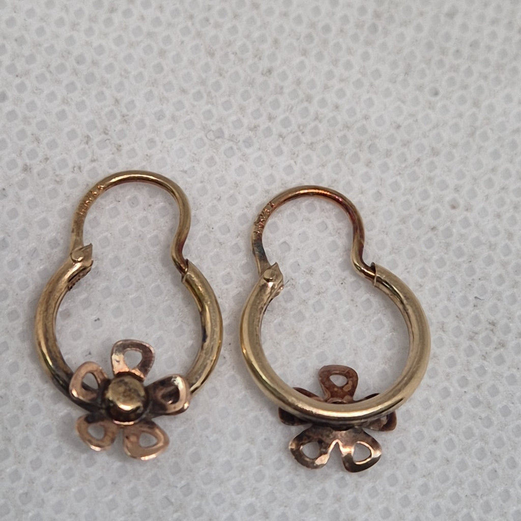 ARETES PAR ORO 10 K 0,90 GRMS (SEMINUEVO)