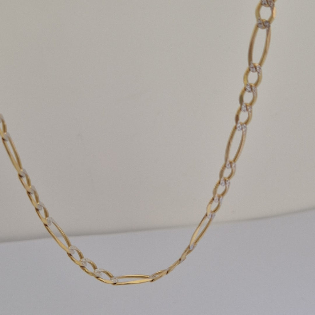 CADENA ORO, RODIADO 14 K 12.8 GRMS (SEMINUEVO)