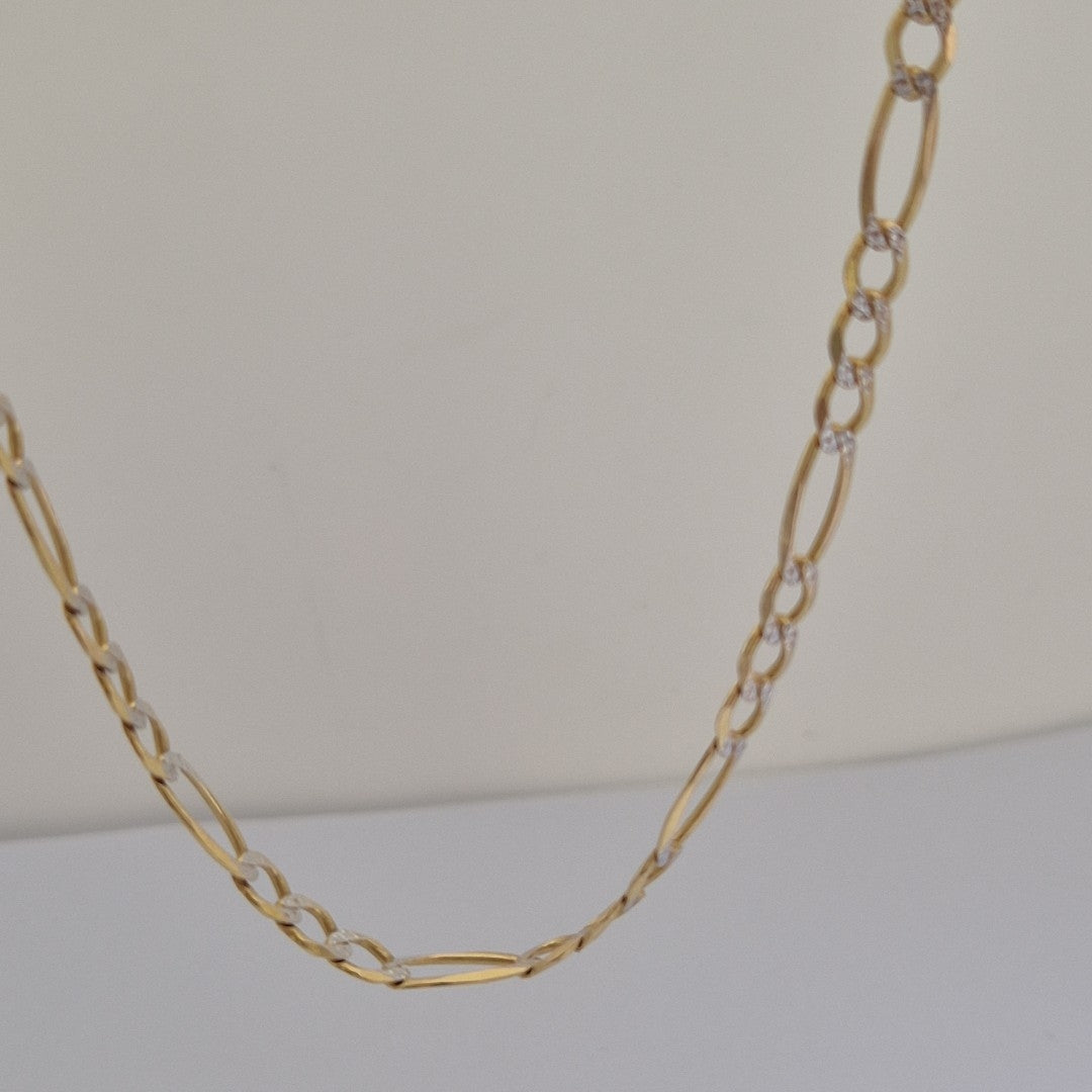 CADENA ORO, RODIADO 14 K 12.8 GRMS (SEMINUEVO)