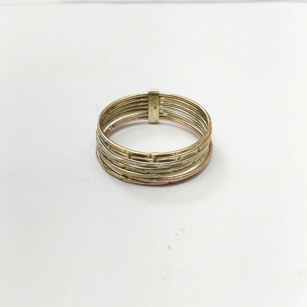 ANILLITO ORO, ORO COMBINADO 10 K 2.9 GRMS (SEMINUEVO)