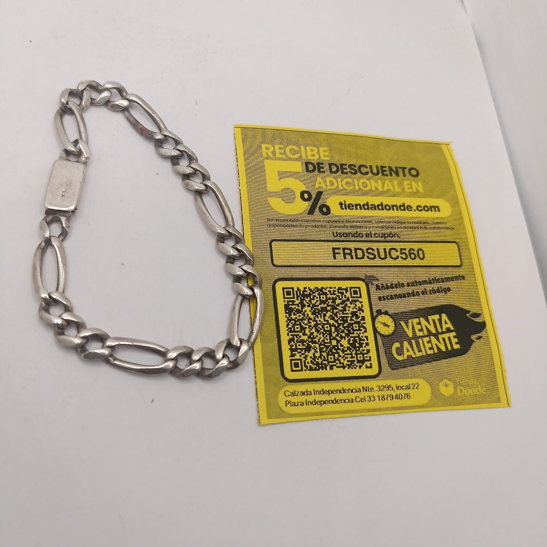 PULSERA PLATA 15,20 GRMS (SEMINUEVO)