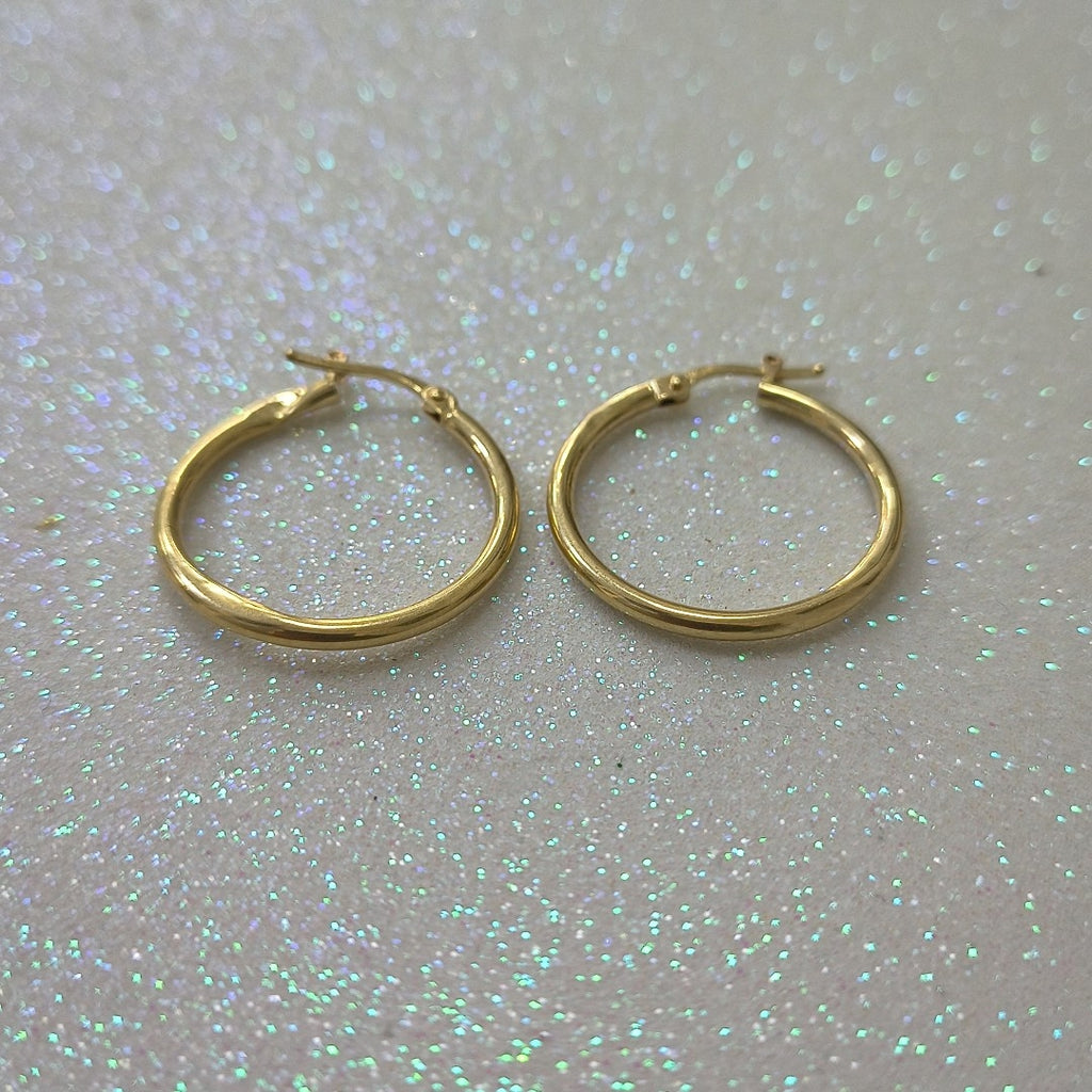 ARRACADAS PAR ORO 14 K 1.2 GRMS (SEMINUEVO)