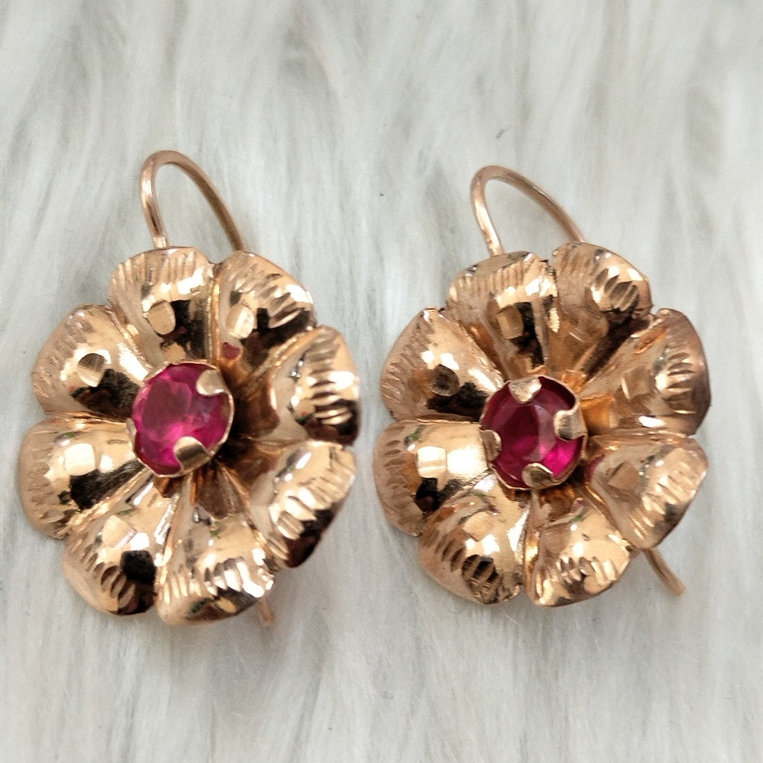 ARETES PAR ORO 10 K 3.3 GRMS (SEMINUEVO)