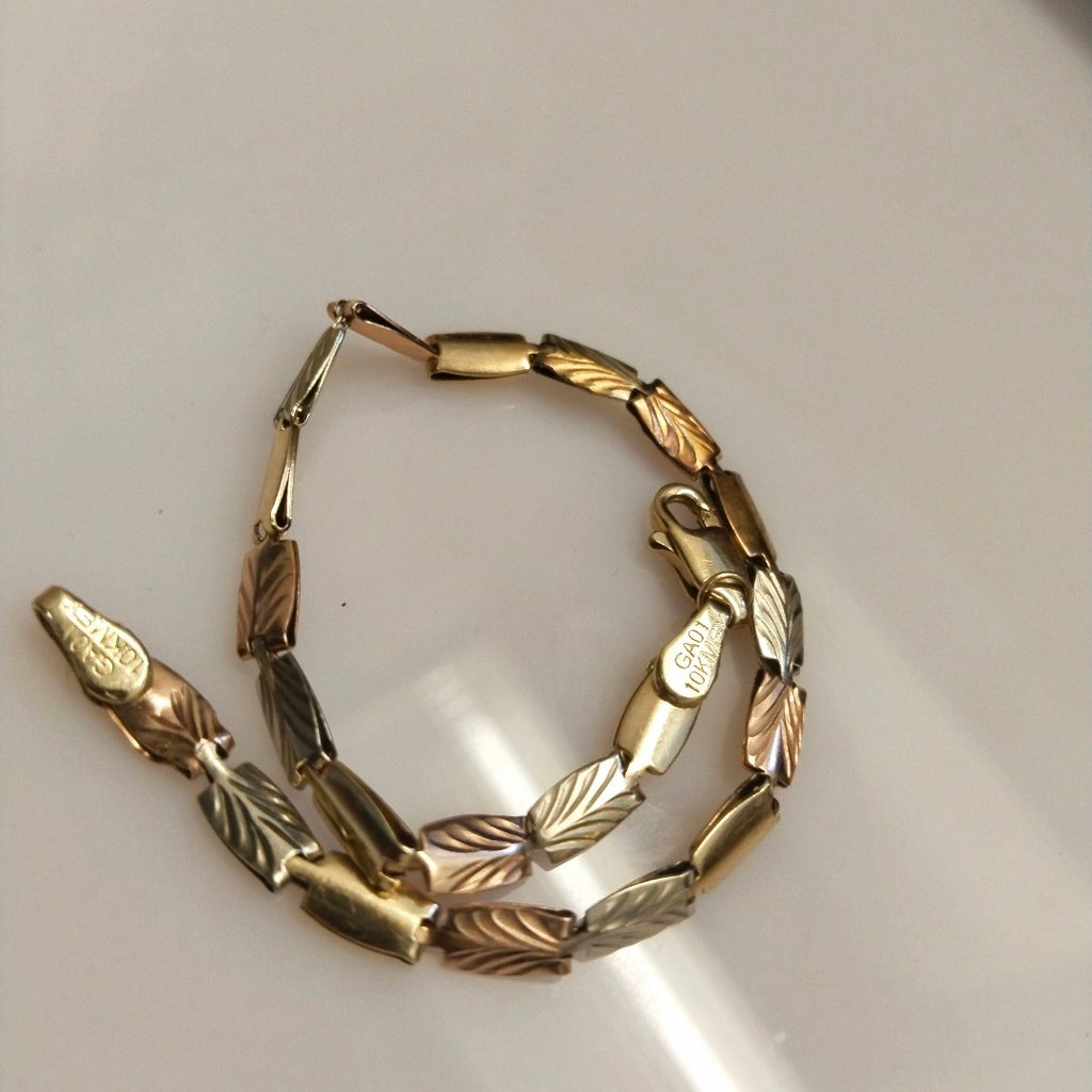 PULSERA ORO 10 K 3.6 GRMS (SEMINUEVO)
